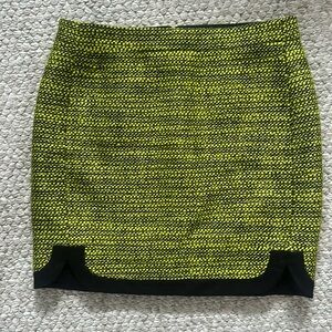 J. Crew tweed mini skirt.